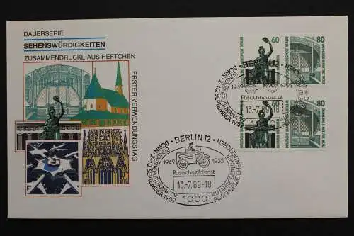 Berlin, MiNr. W 93 + W 94, ESST Berlin, FDC - 636646