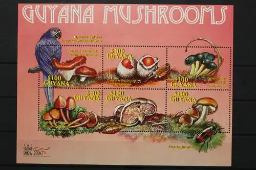 Guyana, MiNr. 6921-6926 Kleinbogen, postfrisch - 213091