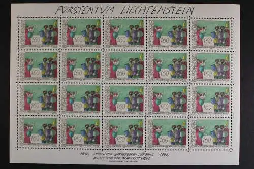 Liechtenstein, MiNr. 1049, Kleinbogen, postfrisch - 636549