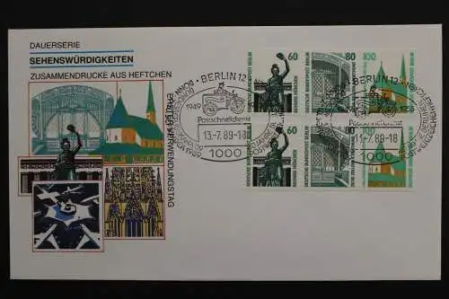 Berlin, MiNr. W 95 + W 96 ESST Berlin, FDC - 636645