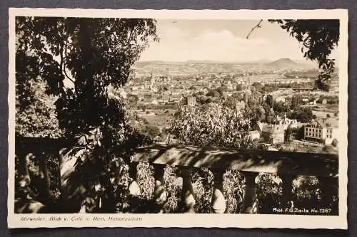 Ahrweiler, Blick vom Cafe und Restaurant Hohenzollern - 421726