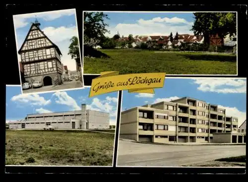 Löchgau, Lkr. Ludwigsburg, Teilansichten, Fachwerkhaus - 420077