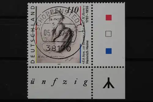 Deutschland, MiNr. 1962 I, Ecke re. unten, zentrischer Stempel, EST - 636870