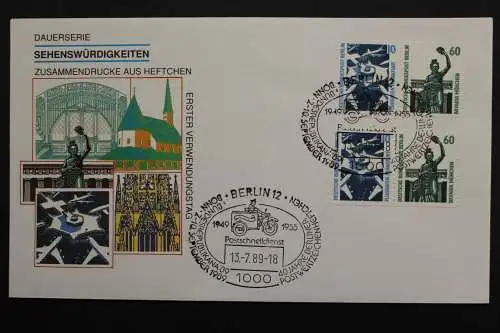 Berlin, MiNr. W 89 + W 90, ESST Berlin, FDC - 636648