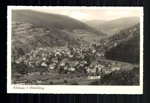 Schönau, bei Heidelberg, Blick auf den Ort - 419332