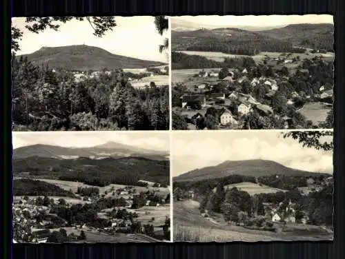 Lückendorf, OT von Oybin, Zittauer Gebirge, 4 Bilder Karte - 419617