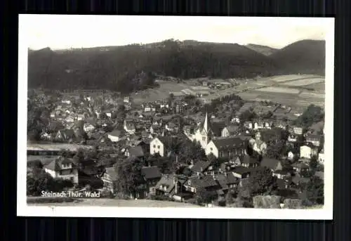 Steinach/Thür. Wald, Blick auf den Ort, Kirche - 419398