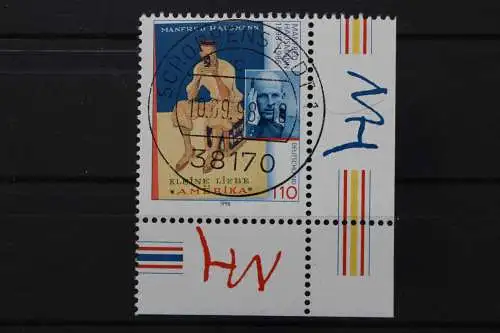 Deutschland (BRD), MiNr. 2012, Ecke re. unten, zentrischer Stempel, EST - 636842