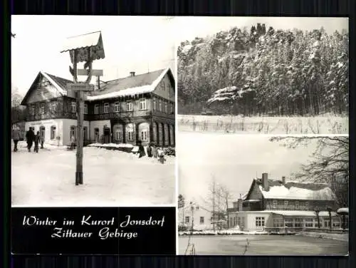 Jonsdorf, Zittauer Gebirge, 3 Bilder Karte - 419613