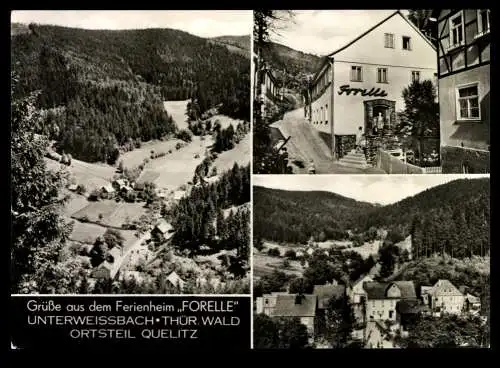 Unterweißbach/Quelitz, Teilansichten, Ferienheim Forelle - 419967