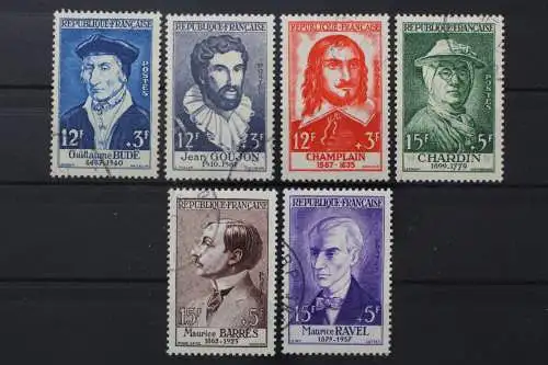 Frankreich, MiNr. 1094-1099, gestempelt - 213366