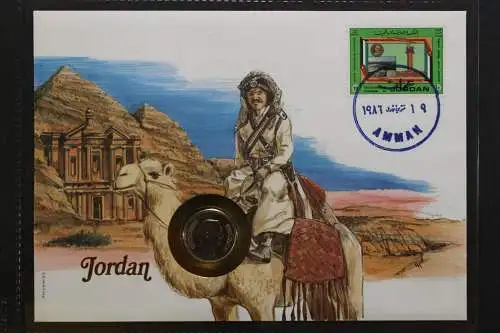 Jordanien, Numisbrief - 657149