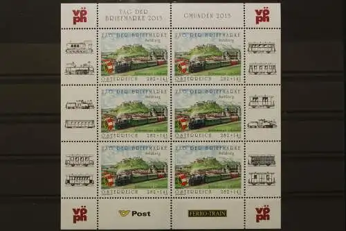 Österreich, MiNr. 3087, Kleinbogen, Lokomotiven, postfrisch - 637881