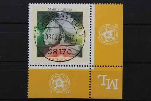 Deutschland (BRD), MiNr. 1841, Ecke re. unten, zentrischer Stempel, EST - 636930