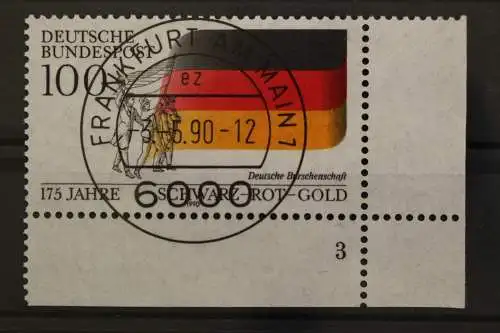 Deutschland (BRD), MiNr. 1463, Ecke re. unten, FN 3, EST - 638082