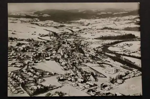 Viechtach/Bayer. Wald, Blick auf den Ort, Luftbild - 422032