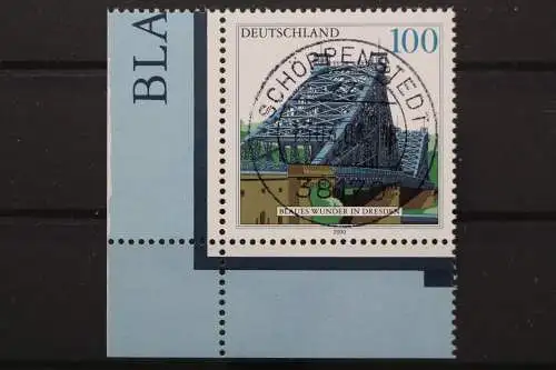 Deutschland (BRD), MiNr. 2109, Ecke li. unten, zentrischer Stempel, EST - 639985