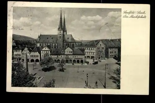 Saalfeld / Saale, am Marktplatz, Kirche - 420366