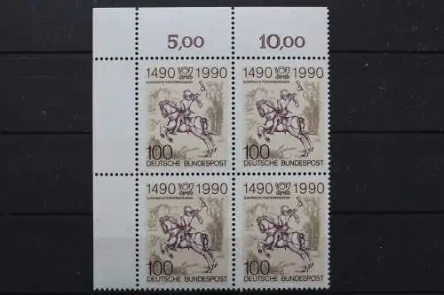 Deutschland, MiNr. 1445, Viererblock, Ecke li. oben, postfrisch - 640313