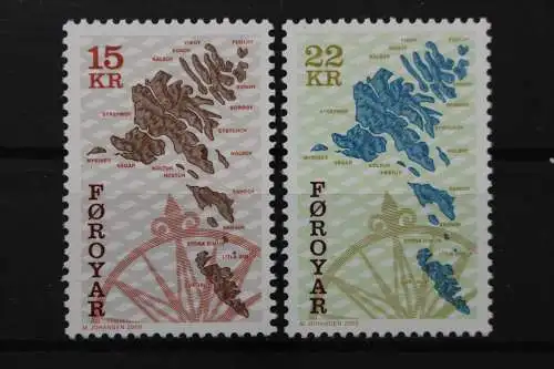 Färöer, MiNr. 379-380, postfrisch - 639538