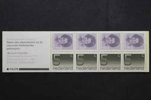 Niederlande, MiNr. MH 28, postfrisch - 640492