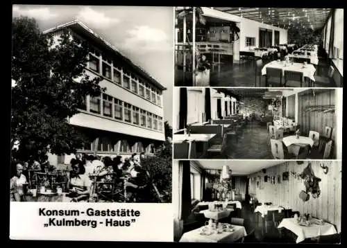 Dorfkulm, OT von Oberwellenborn, Konsum-Gaststätte "Kulmberger-Haus" - 420638