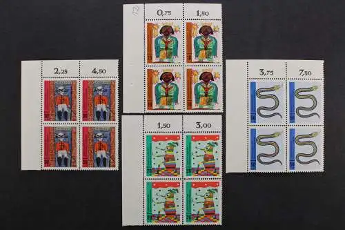 Deutschland, MiNr. 660-663, 4er Block, Ecke li. oben, postfrisch - 640636