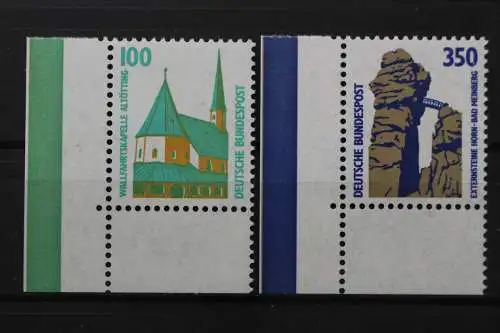 Deutschland (BRD), MiNr. 1406-1407, Ecken li. unten, postfrisch - 639231