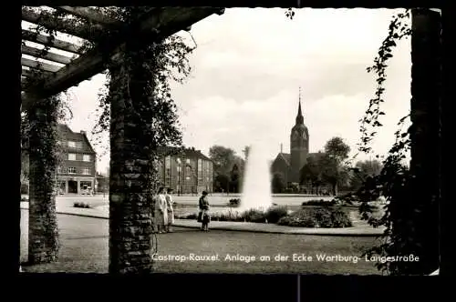 Castrop-Rauxel, Anlage an der Ecke Wartburg- Lange Straße, Kirche - 420324