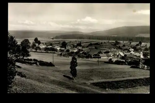 Finsterbergen/Thür. Wald, Blick zum Ort - 420548