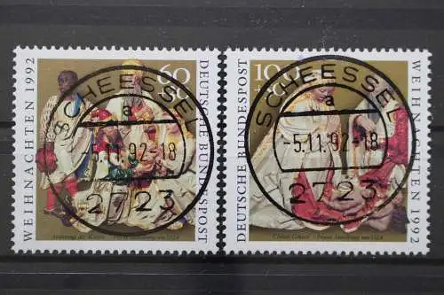 Deutschland (BRD), MiNr. 1639-1640, zentrische Stempel, EST - 640012