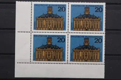 Deutschland, MiNr. 428, Viererblock, Ecke li. unten, postfrisch - 640697