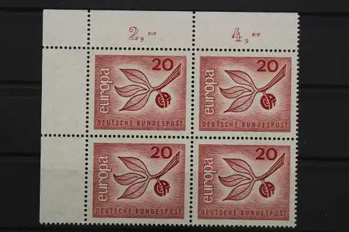 Deutschland, MiNr. 484, Viererblock, Ecke li. oben, postfrisch - 640692