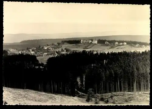 Finsterbergen/Thür. Wald, Blick zum Ort - 420589