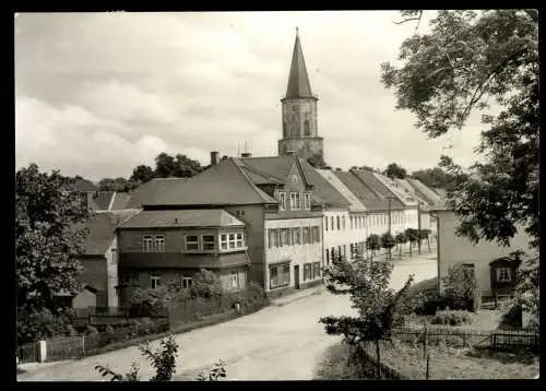 Sayda/Erzgeb., Straßenansicht, Kirche - 420718