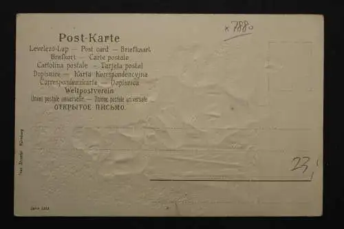 Liebespaar, Künstler: Theo Stroefer, Vers - Prägekarte - 420786