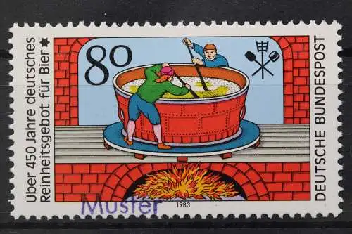 Deutschland (BRD), MiNr. 1179, Muster, postfrisch - 643202