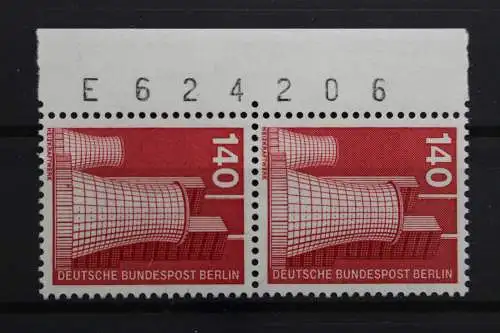 Berlin, MiNr. 504, senkr. Paar, Rand mit BZN, postfrisch - 641117