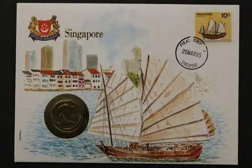 Singapur, Numisbrief, 26.3.85 - 659763