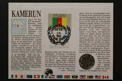 Kamerun, Numisbrief vom 19.5.90 - 659842