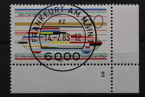 Deutschland (BRD), MiNr. 1182, Ecke re. unten, FN 2, VS F/M, EST - 644242