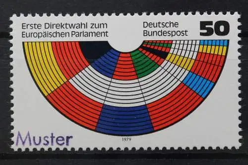 Deutschland (BRD), MiNr. 1002, Muster, postfrisch - 643023