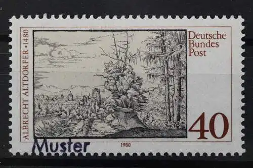 Deutschland (BRD), MiNr. 1067, Muster, postfrisch - 643037