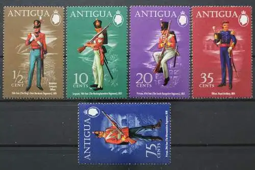 Antigua, MiNr. 272-276, postfrisch - 642302