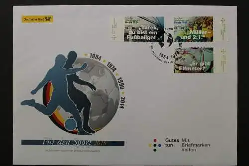 Deutschland (BRD), MiNr. 3380-3382, ESST Bonn, FDC - 660482