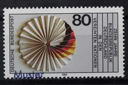 Deutschland (BRD), MiNr. 1185, Muster, postfrisch - 643205