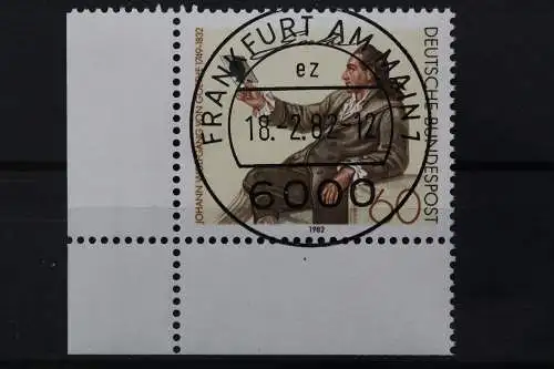 Deutschland (BRD), MiNr. 1121, Ecke links unten, VS F/M, EST - 644436