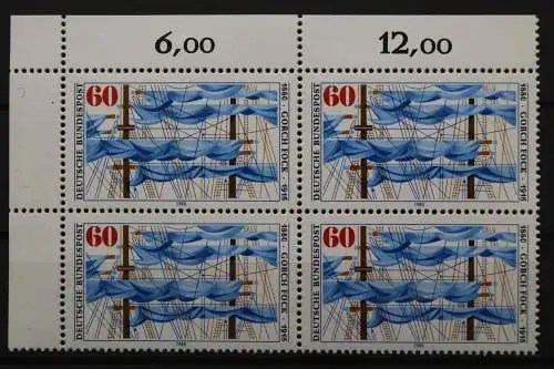 Deutschland, MiNr. 1058, Viererblock, Ecke li. oben, postfrisch - 642691