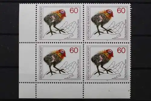 Deutschland, MiNr. 1102, Viererblock, Ecke li. unten, postfrisch - 642608