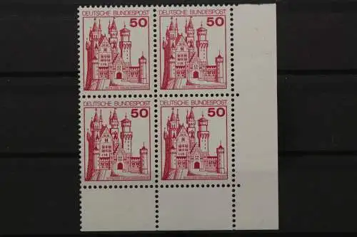 Deutschland, MiNr. 916, Viererblock, Ecke re. unten, postfrisch - 660744